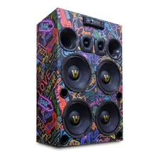 Caixa Trio Ativa Residencial Usb Bluetooth Completa Taramps Cor Neon 110v/220v Foto mini 3
