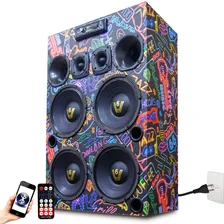 Caixa Trio Ativa Residencial Usb Bluetooth Completa Taramps Cor Neon 110v/220v Foto mini 1