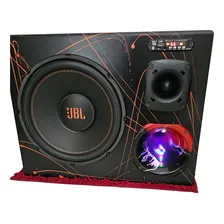 Caixa Trio Bt Usb Jbl Amplificada 600w Carro E ResidĂȘncia Cor Trio bt 600w preto laranja 12v 110v 220v Foto mini 4