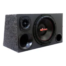 Caixa Trio Completa Som Carro Sub Spyder Nitro 700w Foto mini 1
