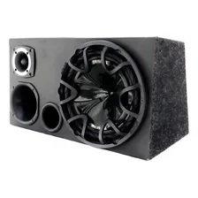 Caixa Trio Completa Sub Bravox 12 + Driver E Tweeter Detoner Foto mini 1
