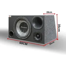Caixa Trio Pioneer 12 + Tweeter + Driver + Módulos Stetsom Foto mini  3