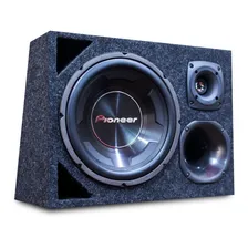 Caixa Trio Pioneer Completa Som Automotivo Carro 750w Rms Foto mini  2
