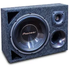 Caixa Trio Pioneer Completa Som Automotivo Carro 750w Rms Foto mini 4