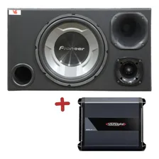 Caixa Trio Pioneer Ts-w3060br + Und400 + Unt400 + Módulo Foto  mini 1