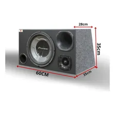 Caixa Trio Pioneer Ts-w3060br + Und400 + Unt400 + Módulo Foto mini  3