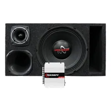 Caixa Trio Potente Hard Power Hp 750 M贸dulo 400w Taramps Foto mini 1