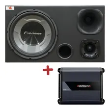 Caixa Trio Ts-w3060br + Driver + Tweeter Módulo Soundigital Foto  mini 1