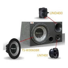 Caixa Trio Ts-w3060br + Driver + Tweeter Módulo Soundigital Foto mini  2