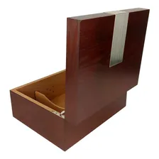 Caixa Umidora Para 25 Charutos Com Higrômetro Externo Foto mini  3