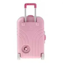 Caixinha De M煤sica Porta Treco Porta J贸ia Mala Musical Cor Rosa Foto mini 2