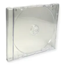 Caixinha Para Cd 100 Unidades Transparente Foto mini 4