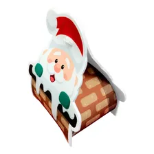 Caixinha Surpresa Natal Papai Noel Presente Doces 6 Unidades Foto mini 2