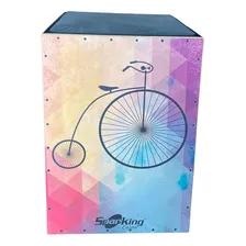 Cajon Acústico Inclinado Spanking Bike Foto  mini 1