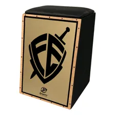 Cajon Elétrico Jaguar Inclin. Profissional Pb + Vassourinha Cor Escudo Da Fé - Pb 018 Foto  mini 1