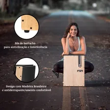 Cajon Fsa Fs2501 Standard Eletroacústico Preto Foto mini 3