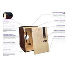 Cajon Fsa Gibão - Fgb6501 Preto Foto mini 2