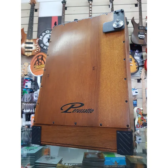 Cajon Profissional Perussatto Com Bongo Esteira Platinelas Foto 1