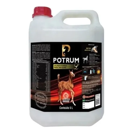 Calbos Potrum Suplemento Crescimento De Potro 5 L Foto 1