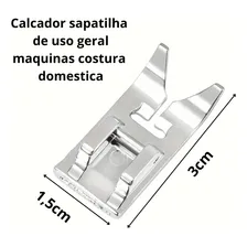 Calcador Sapata Sapatilha Uso Geral Zigzag Costura Domestica Foto mini 3