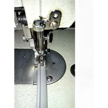 Calcador Vivo Cordão Máquina Costura Reta Transporte Duplo Foto mini 2