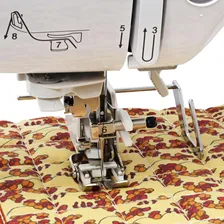 Calcador Walking Foot Quilt Reto Transporte Duplo Com Guia Foto mini 4