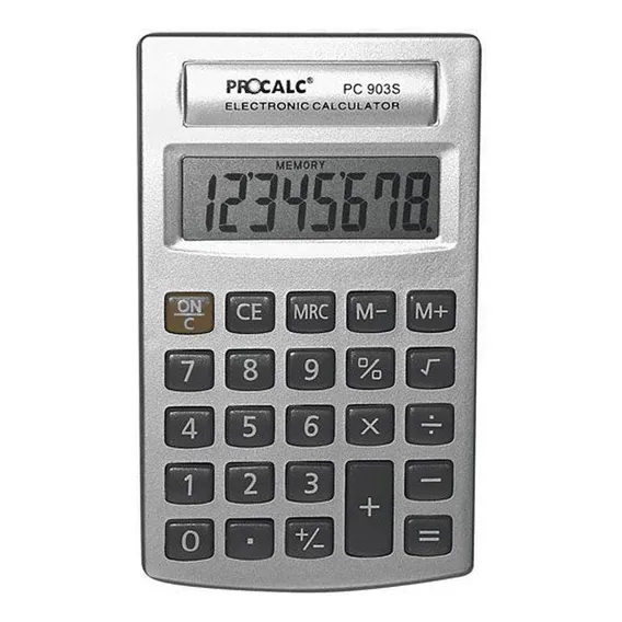 Calculadora Bolso Procalc 8 DÃgitos Pc903s Foto 1