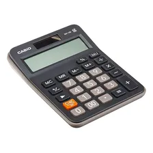 Calculadora Casio Ax-12b Mesa 12 Díg Solar E Bateria Preta Foto mini  2