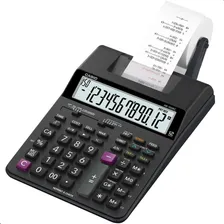 Calculadora Casio C/ Bobina 2 Cores Impressão Hr-100rc-bk-b-dc Cor Preto Foto mini 3