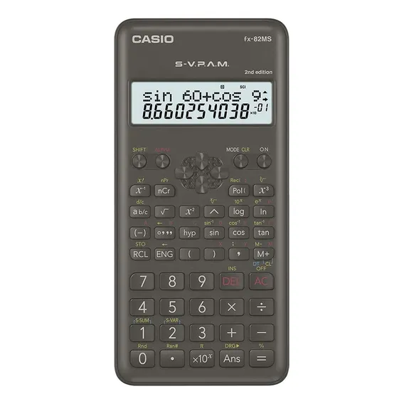 Calculadora Científica 240 Funções Fx-82ms Casio Foto 1