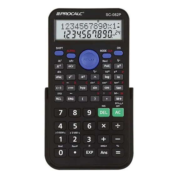 Calculadora Cientifica Procalc Sc82p 10+2 Dígitos Foto 1