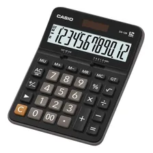 Calculadora Compacta De Mesa 12 DÃgitos Dx-12b Casio Cor Preto Foto mini 2