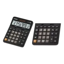 Calculadora Compacta De Mesa 12 DÃgitos Dx-12b Casio Cor Preto Foto mini 4