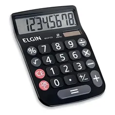 Calculadora De Mesa 8 DÃgitos Preta Mv4133 Elgin Cor Preto Foto mini 3