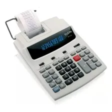 Calculadora De Mesa Com Bobina 12 DÃgitos Mr-6124 Elgin Cor Branco Foto mini 1