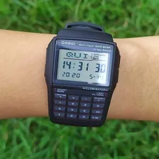 Calculadora de rel贸gios Casio Dbc32 Black Vintage Data Bank Foto mini 3