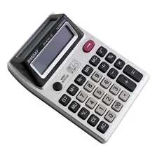 Calculadora Eletrônica Nota Falsa Com Display Duplo Foto mini  2