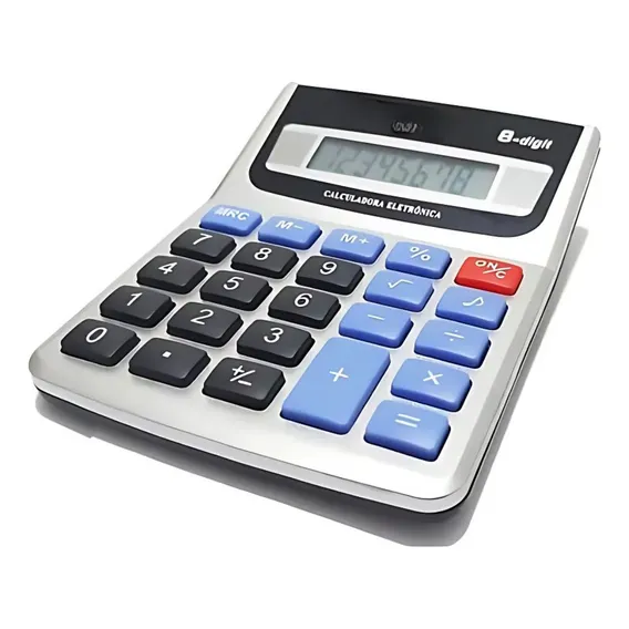 Calculadora Eletronica 8 Digitos Kk-8985a Foto 1