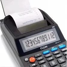 Calculadora Elgin Compacta Com Bobina 12 DÃgitos Ma-5111 Cor Preto Foto mini 4