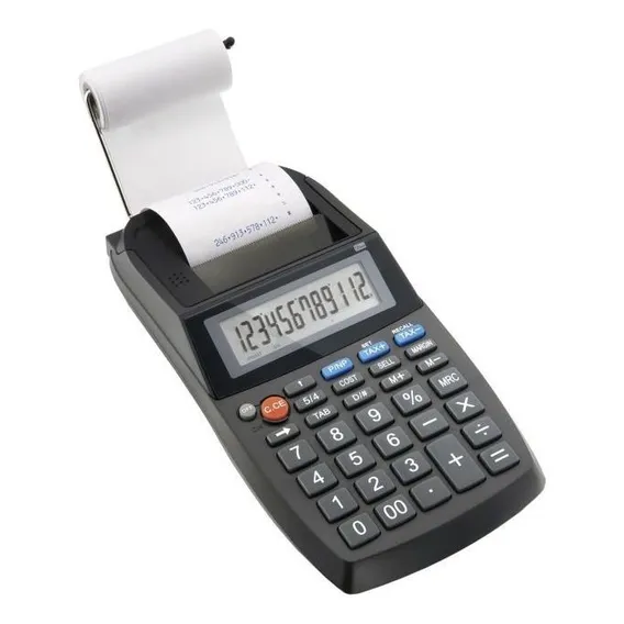 Calculadora Elgin Compacta Com Bobina 12 DÃgitos Ma-5111 Cor Preto Foto 1