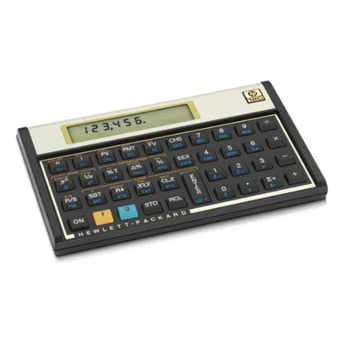 Calculadora Financeira 12c Gold Hp 05501 Cor Preto Foto 1