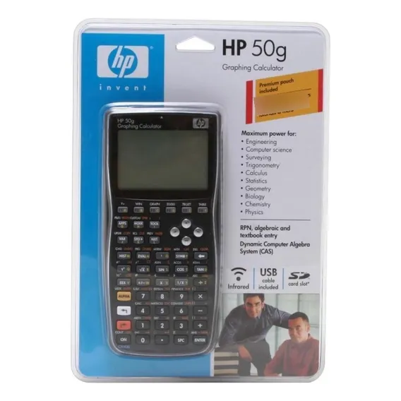 Calculadora Gráfica Hp 50g Cor Preto Foto 1