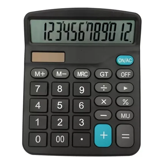 Calculadora Grande 12 DÃgitos De Mesa Foto 1