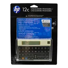Calculadora Hp 12c Gold Dourada C/manual Português Foto mini 4
