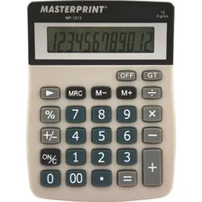 Calculadora Masterprint Mp1012 12 DÃgitos Cor Cinza Foto mini 1