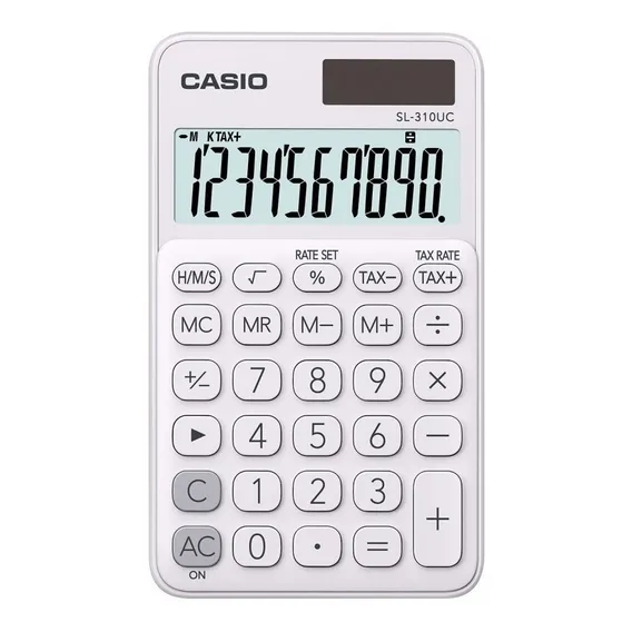 Calculadora portátil Casio SL-310uC - 10 dÃgitos - Cores Foto 1