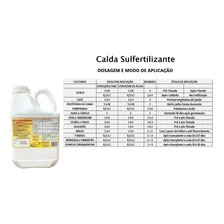 Calda Sulfocalcica Sulfertilizantes 5 Litros Foto mini 2