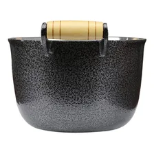 Caldeirão Aluminio Batido Craqueado Preto Feijão 12 Cm 800ml Foto mini 4