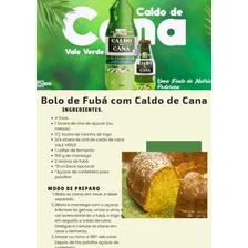 Caldo De Cana Vale Verde 100% Natural Sem Conservantes 300ml Foto mini 3