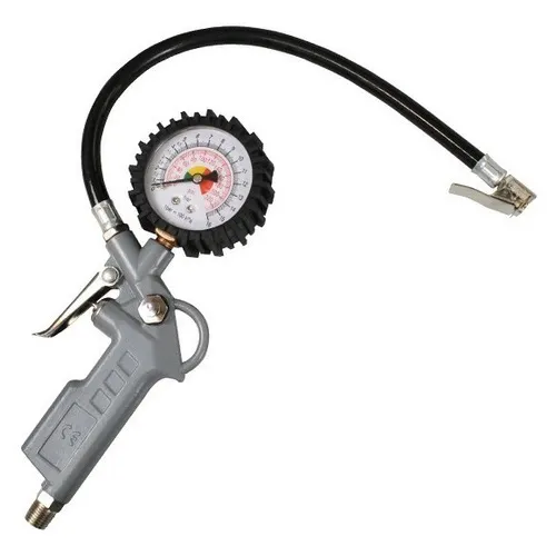 Calibrador Manual De Pneus Com Man么metro Anal贸gico Foto 1